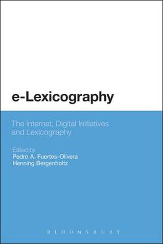 Cover image for e-Lexicography: The Internet, Digital Initiatives and Lexicography