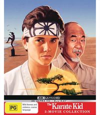 Cover image for Karate Kid, The / Karate Kid II, The / Karate Kid III, The | Blu-ray + UHD : 3 Movie Franchise Pack