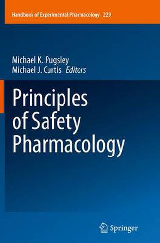 Cover image for Principles of Safety Pharmacology