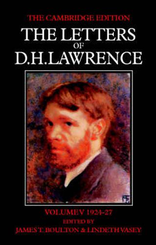 Cover image for The Letters of D. H. Lawrence