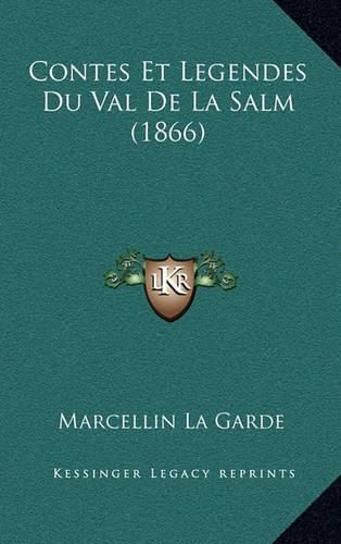 Cover image for Contes Et Legendes Du Val de La Salm (1866)