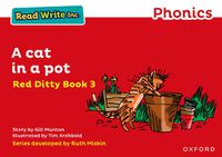 Cover image for Read Write Inc. Phonics: Red Ditty Book 3 A Cat in a Pot