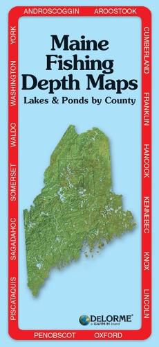 Cover image for Delorme Maine Fishing Depth Maps