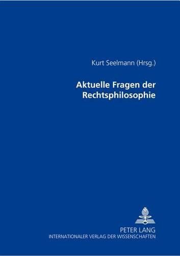 Cover image for Aktuelle Fragen Der Rechtsphilosophie