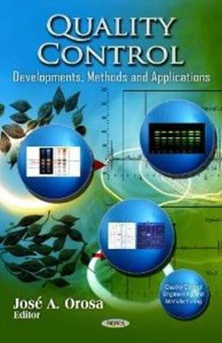 Cover image for Quality Control: Developments, Methods & Applications