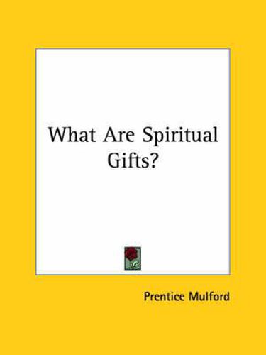 Cover image for What Are Spiritual Gifts?
