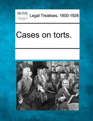 Cover image for Cases on Torts.