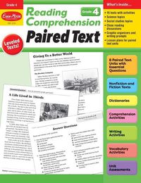 Cover image for Reading Comprehension: Paired Text, Grade 4 Teacher Resource