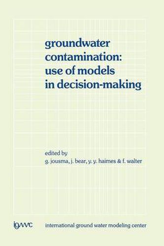 Cover image for Groundwater Contamination: Use of Models in Decision-Making