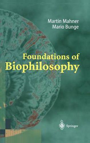 Cover image for Foundations of Biophilosophy