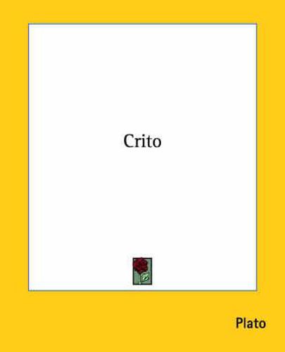 Cover image for Crito
