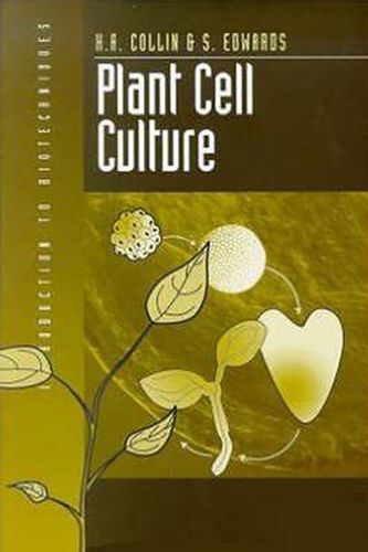 Cover image for Plant Cell Culture