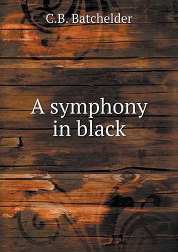 Cover image for A symphony in black