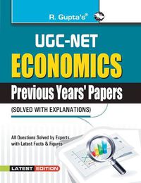 Cover image for UGC Net Economics Previous Years' Papers (Solved) (Paper I, II & III)