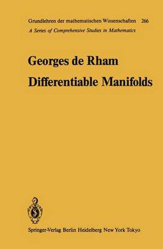Cover image for Differentiable Manifolds: Forms, Currents, Harmonic Forms