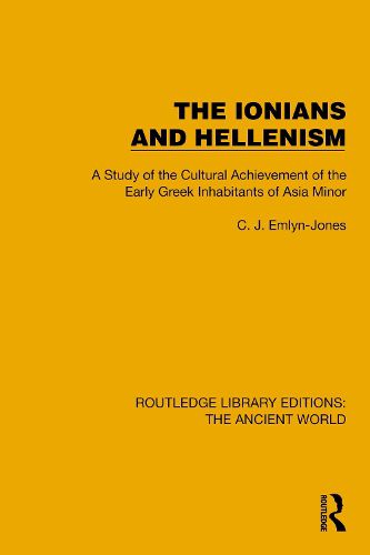 Cover image for The Ionians and Hellenism