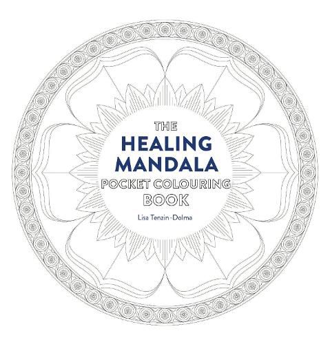 Cover image for Healing Mandala Pocket Coloring Book: 26 Inspiring Designs for Mindful Meditation and Coloring