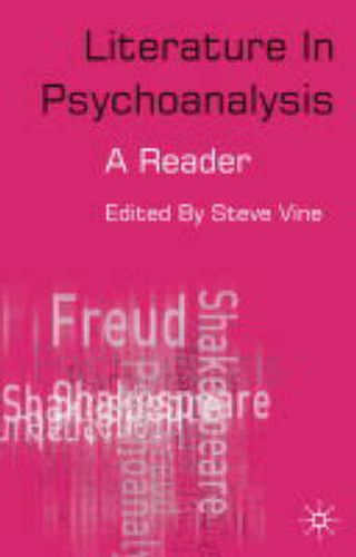 Cover image for Literature in Psychoanalysis: A Reader