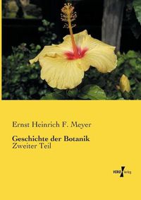 Cover image for Geschichte der Botanik: Zweiter Teil