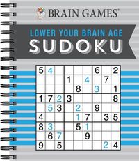 Cover image for Brain Games - Lower Your Brain Age - Sudoku