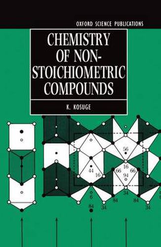 Cover image for Chemistry of Non-stoichiometric Compounds