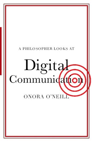 Cover image for A Philosopher Looks at Digital Communication