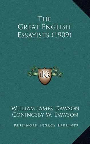 The Great English Essayists (1909)