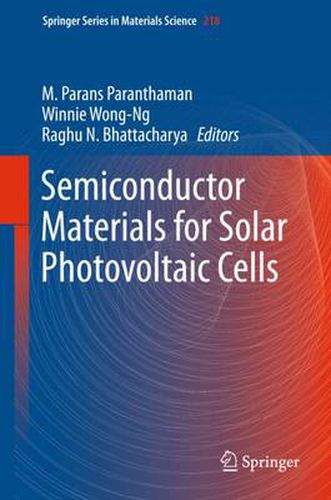 Cover image for Semiconductor Materials for Solar Photovoltaic Cells