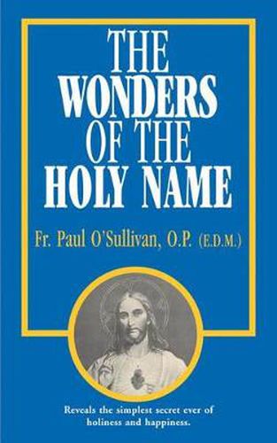 Cover image for The Wonders of the Holy Name