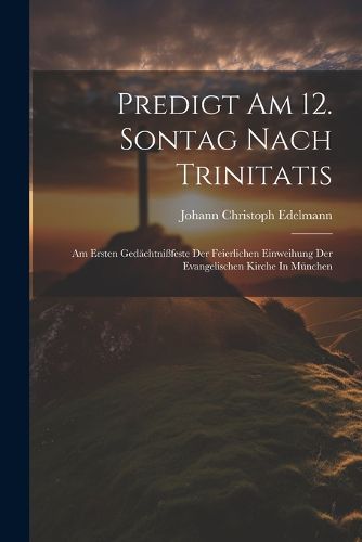 Cover image for Predigt Am 12. Sontag Nach Trinitatis