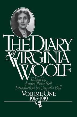 Cover image for The Diary of Virginia Woolf, Volume 1: 1915-1919