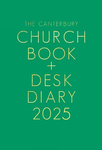 Cover image for The Canterbury Church Book and Desk Diary 2025 Hardback Edition