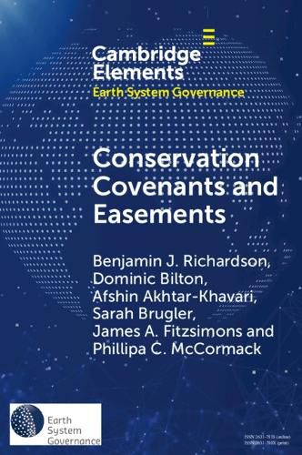 Cover image for Conservation Covenants and Easements