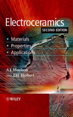 Cover image for Electroceramics: Materials, Properties, Applications