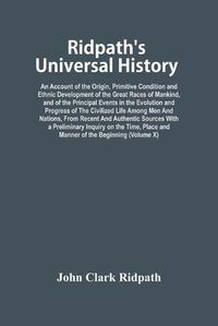 Cover image for Ridpath'S Universal History