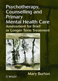 Cover image for Counselling and Psychotherapy in Primary Care