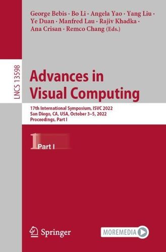 Cover image for Advances in Visual Computing