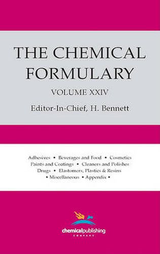 Cover image for The Chemical Formulary, Volume 24: Volume 24