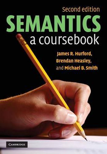 Cover image for Semantics: A Coursebook