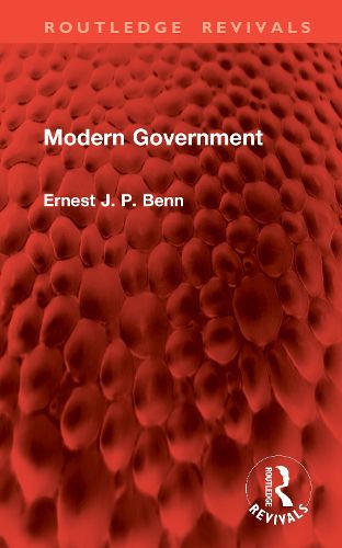 Cover image for Modern Government