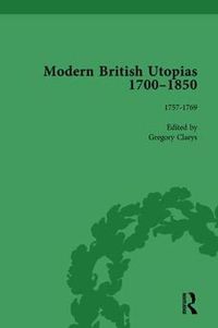 Cover image for Modern British Utopias, 1700-1850 Vol 3
