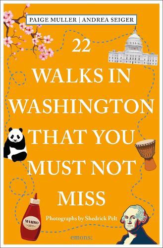 Cover image for 22 Walks in Washington, DC That You Must Not Miss