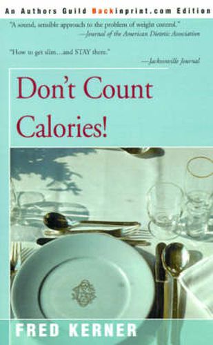 Cover image for Don't Count Calories!