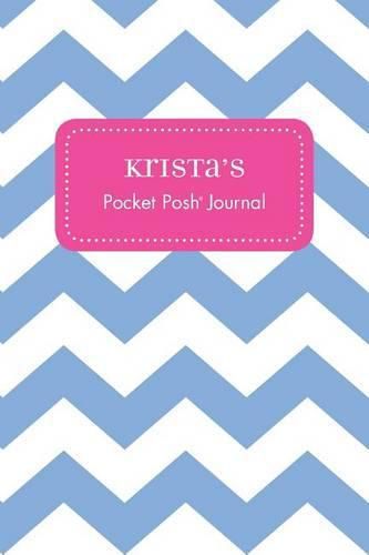 Cover image for Krista's Pocket Posh Journal, Chevron
