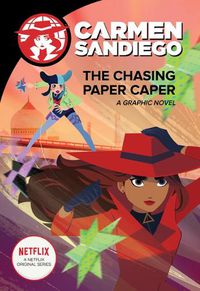 Cover image for Carmen Sandiego: Chasing Paper Caper (Graphic Novel)
