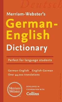 Cover image for Merriam-Webster's German-English Dictionary