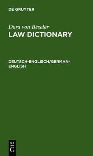 Cover image for Deutsch-Englisch/German-English