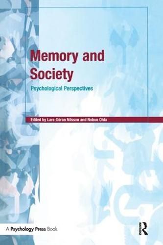 Cover image for Memory and Society: Psychological Perspectives