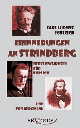 Erinnerungen an Strindberg nebst Nachrufen fur Ehrlich und von Bergmann: Aus Fraktur ubertragen