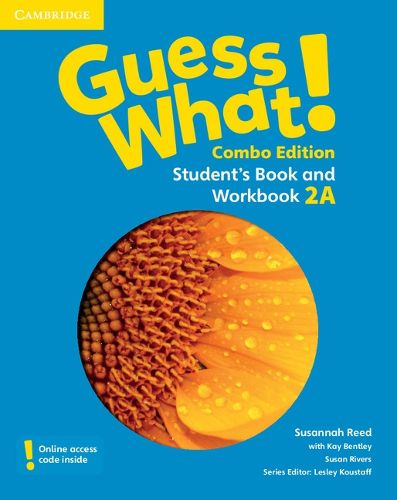 Cover image for Guess What! Level 2 Student's Book and Workbook A with Online Resources Combo Edition